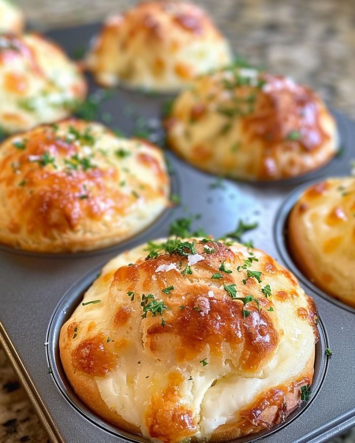 Biscuit Bombs with Gooey Mozzarella