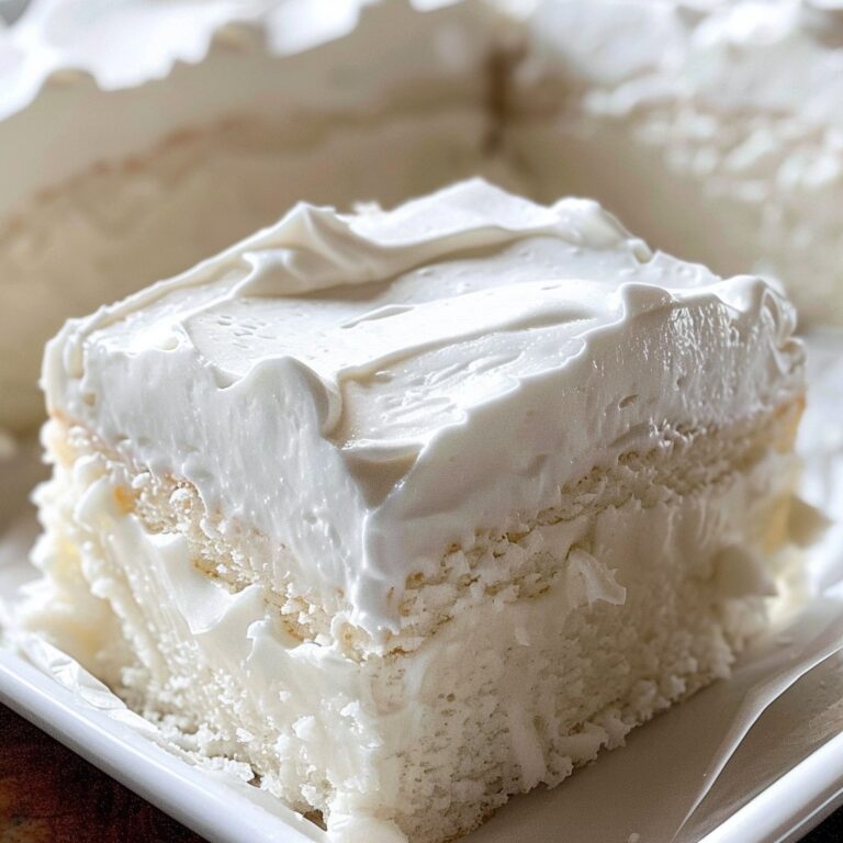 A Delectable Recipe for Heavenly White Snack Cake