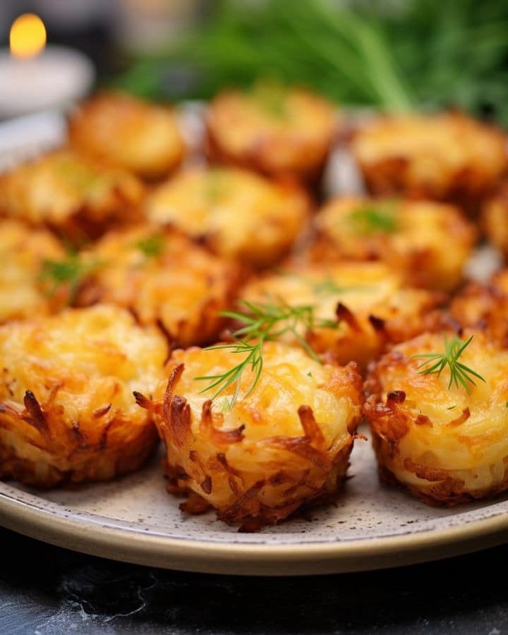 Crispy Hashbrown Sausage Bites