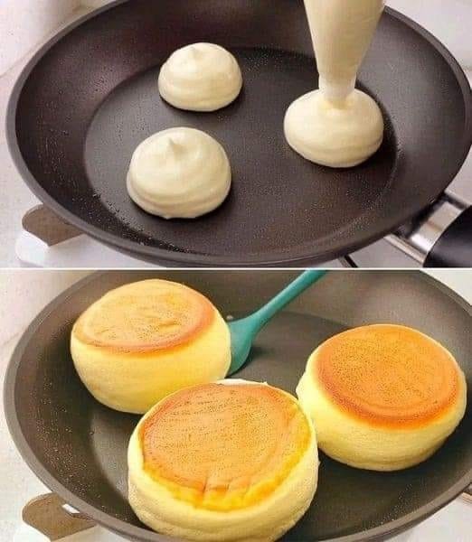 Fluffy Japanese Pancakes