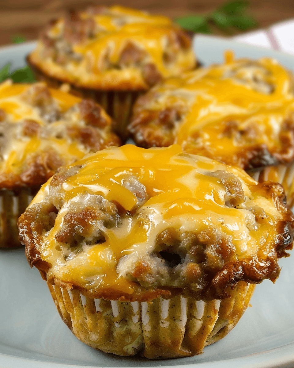 Simple Muffins with Sausage