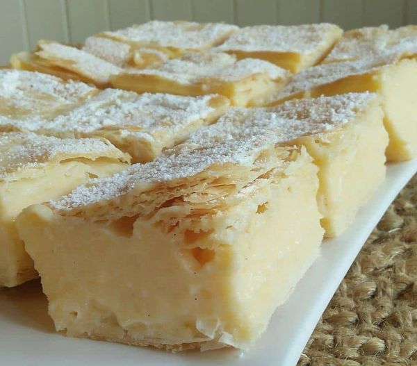 Vanilla Custard Bars