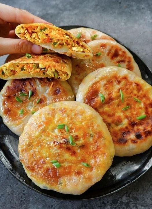 Chinese breakfast pancakes