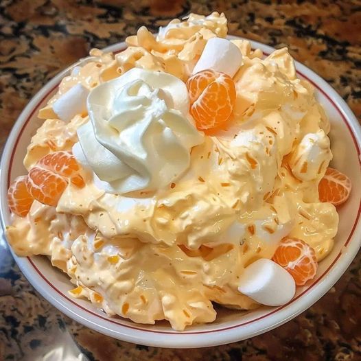 Creamy Mandarin Orange Fluff Salad