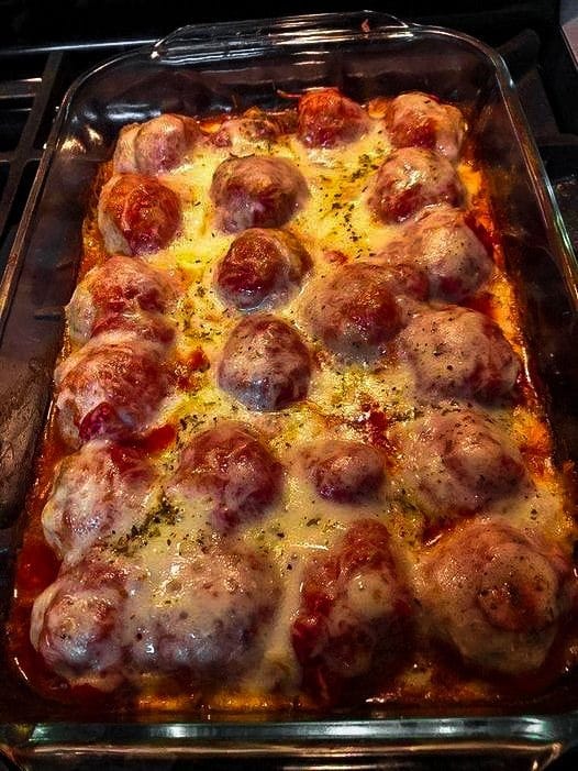 Dump and Bake Your Way To A Fantastic Meatball Casserole