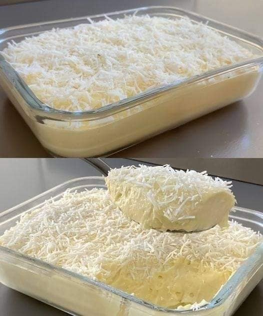 Easy Coconut and Condensed Milk Dessert, in 15 Minutes